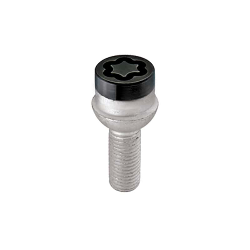 McGard — McGard Wheel Lock Bolt Set - 4pk. (Radius Seat) M14X1.5 / 17mm Hex / 26.7mm Shank Length - Black - view 4