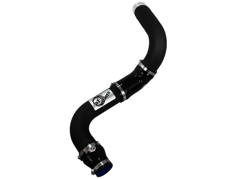 aFe — aFe BladeRunner 3in Intercooler Tube Cold Side Black for 14-15 Ram 1500 EcoDiesel V6-3.0L (td)
Cold Charge Pipe - view 1