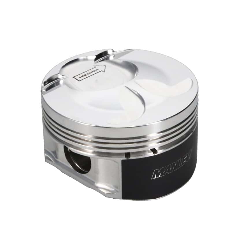 Manley Performance — Manley Ford 3.5L Ecoboost 3.642in Bore 1.239in Comp Height -5.0cc Dish Piston Set
Piston Set - view 5