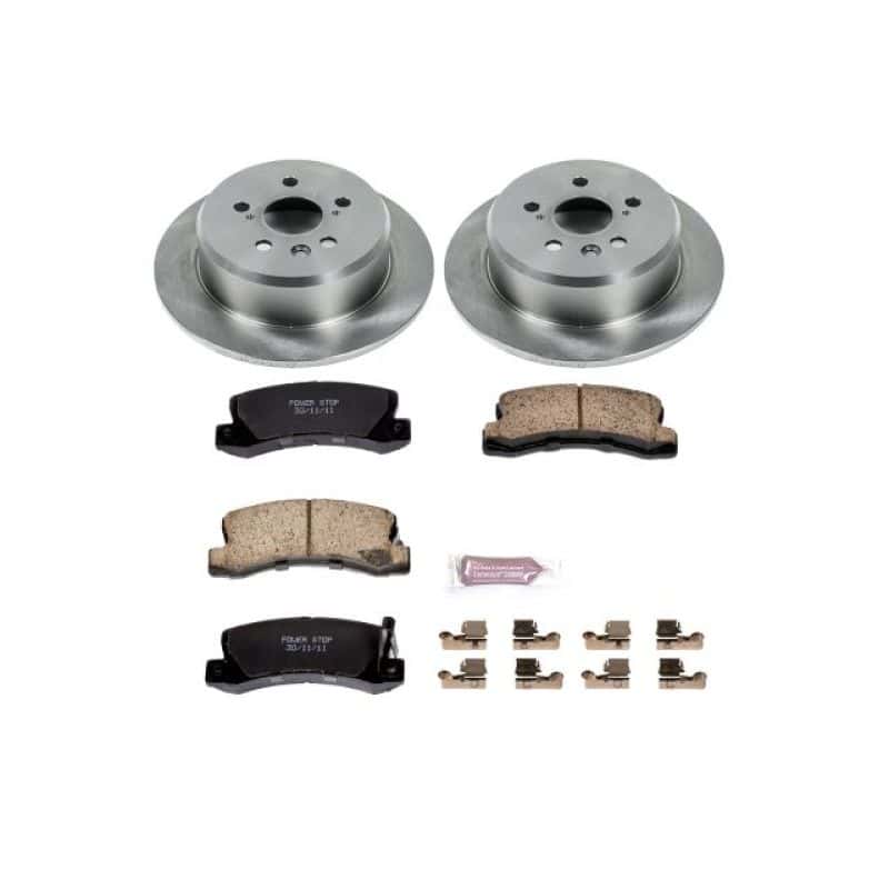 PowerStop — Power Stop 95-99 Toyota Celica Rear Autospecialty Brake Kit - view 1