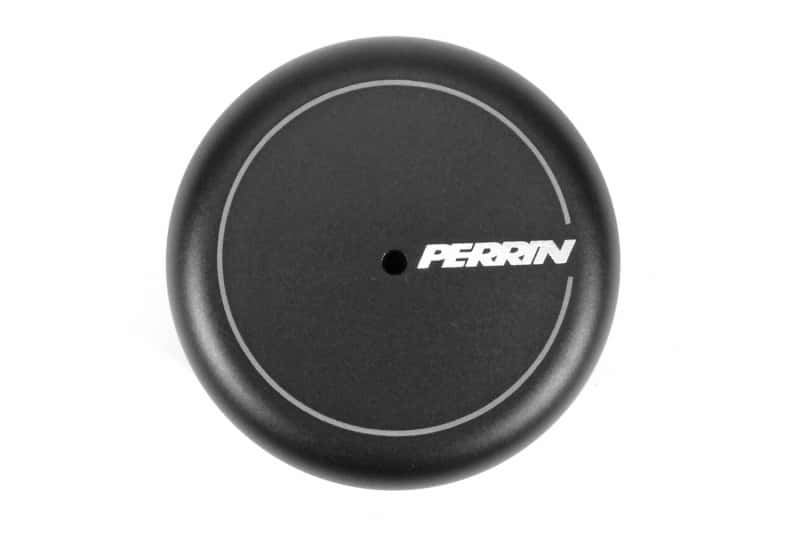 Perrin Performance — PERRIN 15-25 Subaru WRX & 13-26 BRZ/FR-S/86/GR86 Oil Filter Cover - Black - view 2
