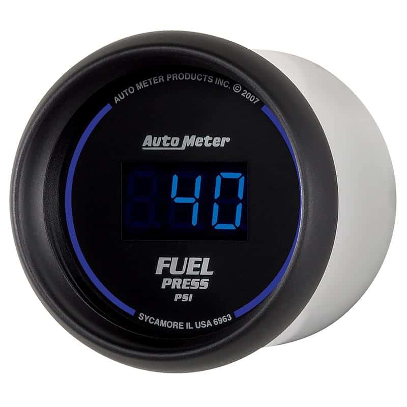 AutoMeter — Autometer 52.4mm 1-100 PSI Black Digital Fuel Pressure Gauge
GA 2" FP 100PSI CBD - view 3