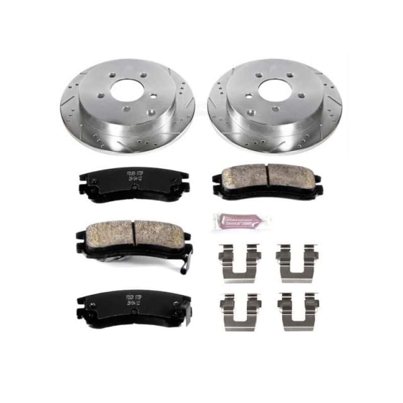PowerStop — Power Stop 02-07 Buick Rendezvous Rear Z23 Evolution Sport Brake Kit - view 1