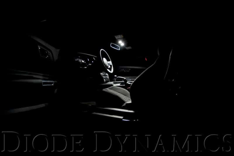 Diode Dynamics — Diode Dynamics Mustang Interior Light Kit 15-17 Mustang Stage 2 - Red - view 2