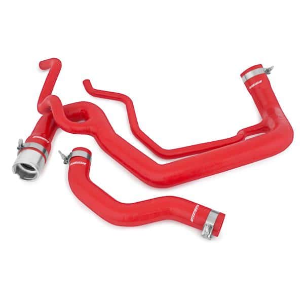 Mishimoto — Mishimoto 06-10 Chevy Duramax 6.6L 2500 Red Silicone Hose Kit
Coolant Hose Kit - view 3