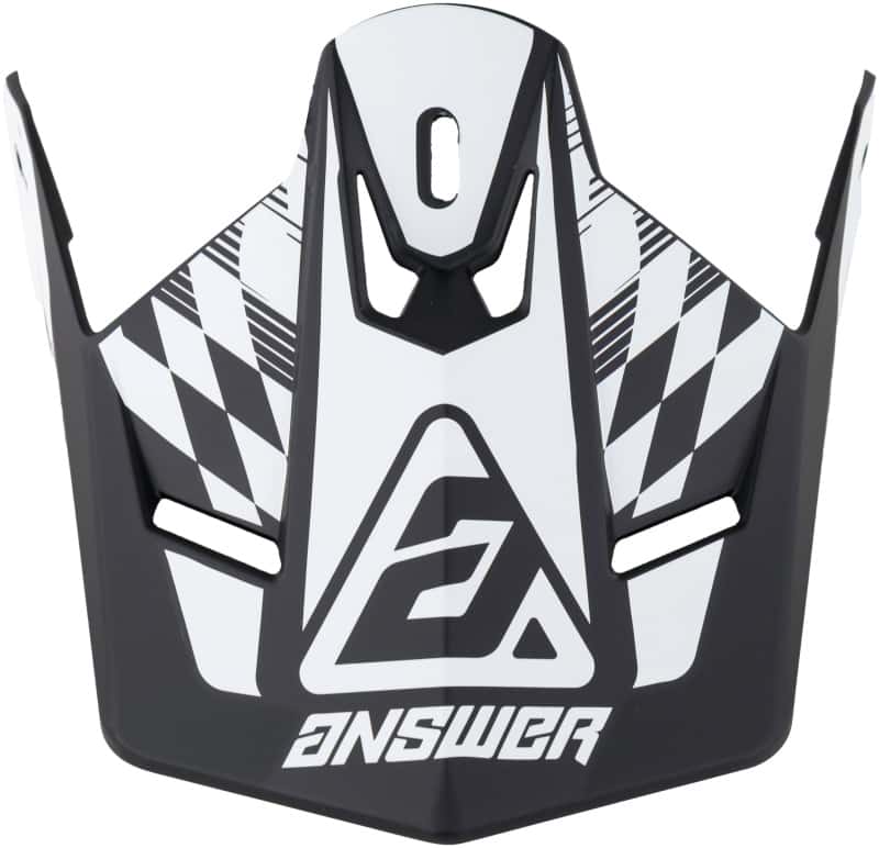 Answer — Answer AR1 Sweep Visor Black/White - view 1