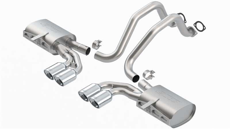 Borla — Borla 97-04 Chevrolet Corvette 5.7L 8cyl S-Type SS Catback Exhaust
Cat-Back System
ExhstSysKt - view 2