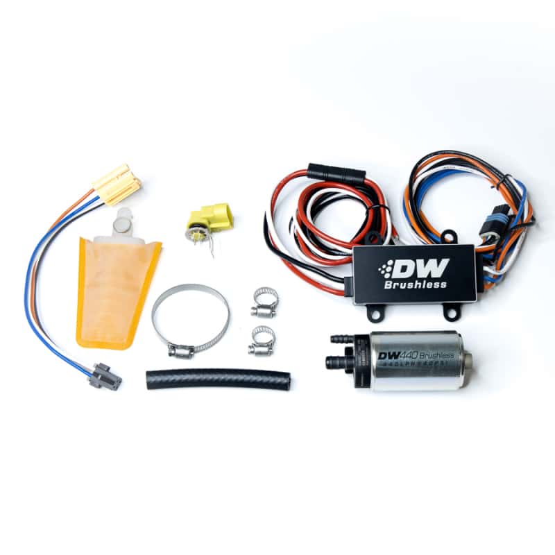 DeatschWerks — DeatschWerks DW440 440lph Brushless Fuel Pump Single/Dual Controller w/ Install Kit 93-07 Subaru WRX
Fuel Pumps - view 1