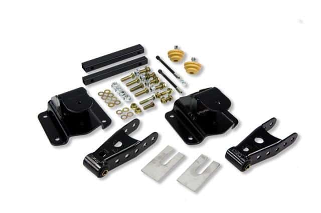 Belltech — Belltech SHACKLE AND HANGER KIT 94-99 RAM 1500 XtdCab 4inch
SHACKLE & HANGER KIT - view 3
