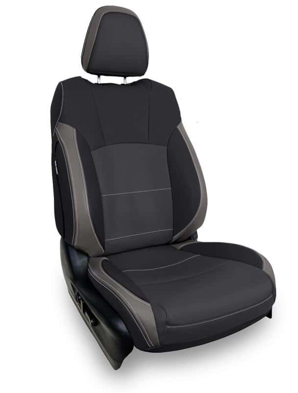 PRP Seats — PRP 2021+ Subaru Outback Front Seat Covers  (Pair) - Black and Gray - view 1