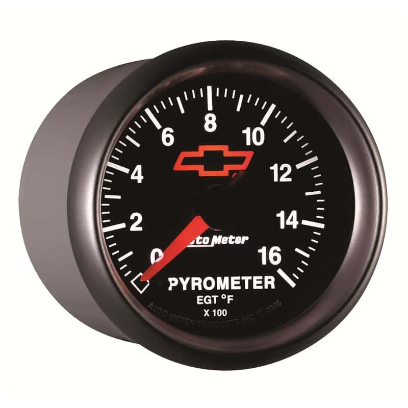 AutoMeter — Autometer GM Full Sweep Electric 52mm 0-1600 degree F Pyrometer
2-1/16" PYROMETER KI - view 11