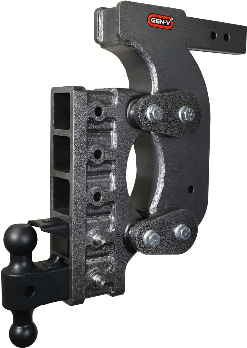 GEN-Y Hitch — Gen-Y The Boss Torsion-Flex 2.5in Receiver 18in Drop Hitch w/Dual-Ball/Pintle Lock/Stab Kit
Drop Hitch - view 1