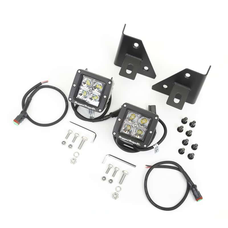 Rugged Ridge — Rugged Ridge 76-95 Jeep Wrangler CJ/YJ Square Windshield LED Kit w/ Brackets
OFFROAD_LIGHTING
OrdRacingLampKt - view 3