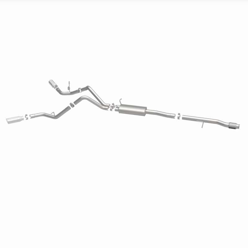 Magnaflow — Magnaflow 14 Chev Silverado V8 5.3L CC/EC Cab Dual Split Behind Rear Tires Exit SS Cat Back Perf Exh
Cat-Back - view 9