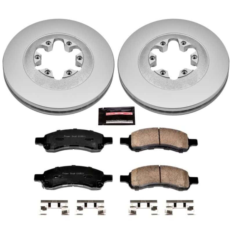 PowerStop — Power Stop 09-12 Chevrolet Colorado Front Z17 Evolution Geomet Coated Brake Kit - view 1