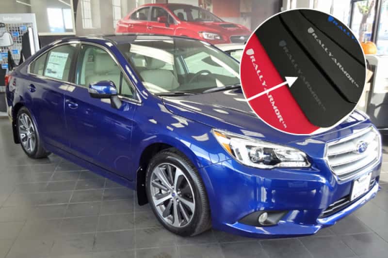 Rally Armor — Rally Armor 15-19 Subaru Legacy Black UR Mud Flap w/ Grey Logo
Mud Flap - view 2