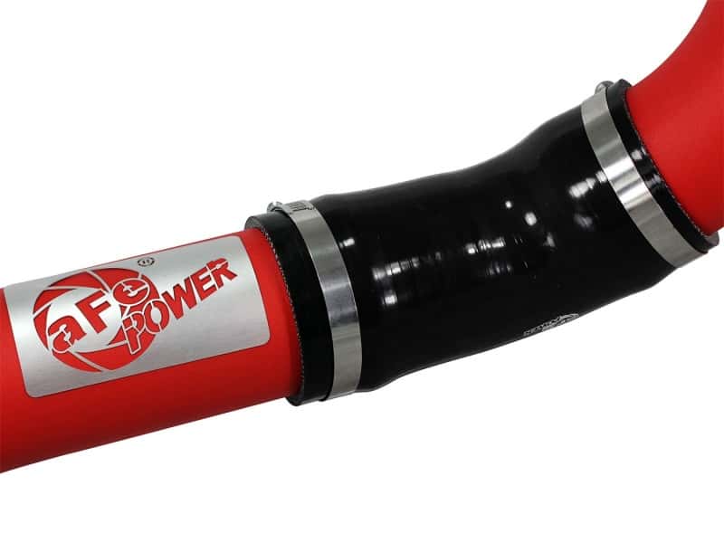 aFe — aFe Bladerunner 3in Red Intercooler Cold Side w/ Couplings Ram 1500 EcoDiesel 2014 V6 3.0L
Cold Charge Pipe - view 3