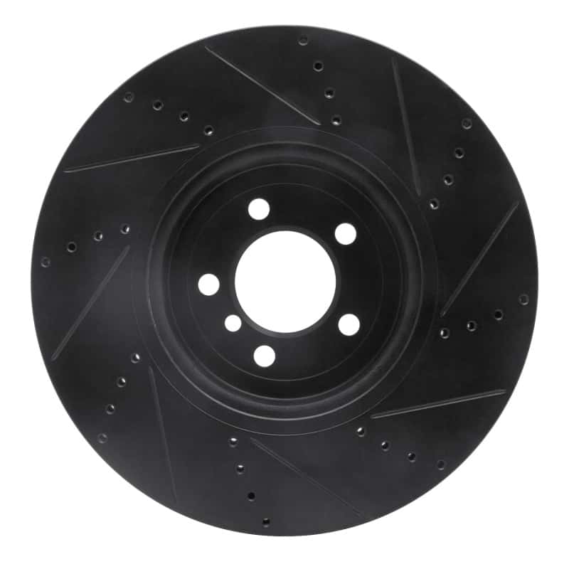 R1 Concepts — R1 13-20 BMW 440I Gran Coupe Front Left Drilled & Slotted Black Brake Rotor
R1 Brake Rotor Drill - view 5