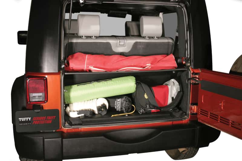 Tuffy Products — Tuffy Jk Tailgate Security Enclosure- 01Blk 0710 Jk Wg
Cargo Enclosure - view 3
