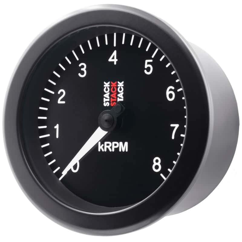 AutoMeter — Autometer Stack Sport 88mm 0-8K RPM Tachometer - Black
TACH SPORT BLK 8KRPM - view 3