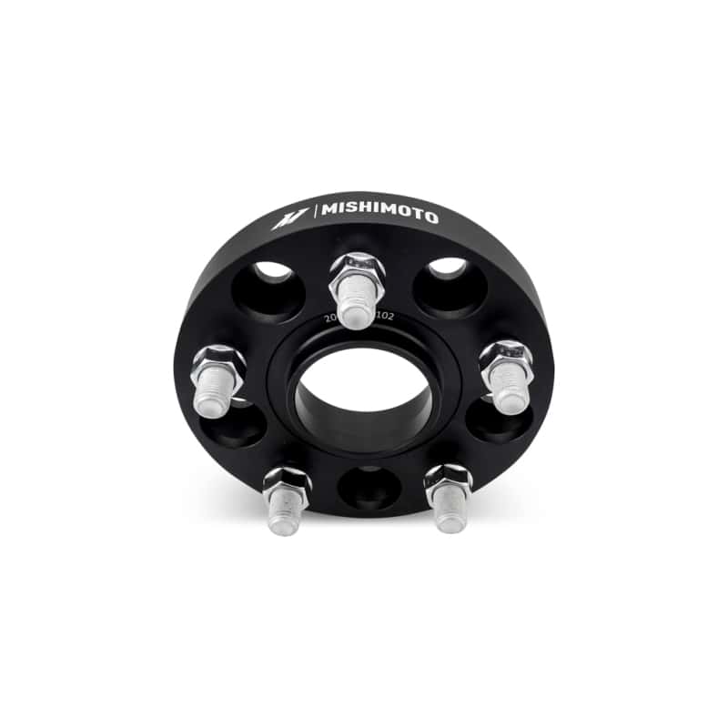 Mishimoto — Mishimoto Wheel Spacers - 5x120 - 64.1 CB - M14 x1.5 - 20mm - BK
Wheel Spacers - view 4