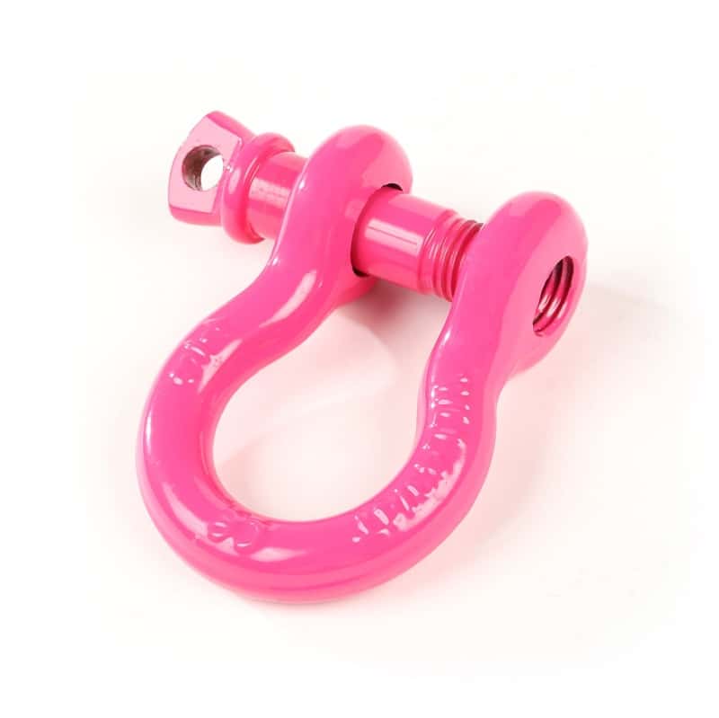 Rugged Ridge — Rugged Ridge Pink 3/4in D-Ring Shackles
D-Ring Shackle Kit
D-Ring - view 3