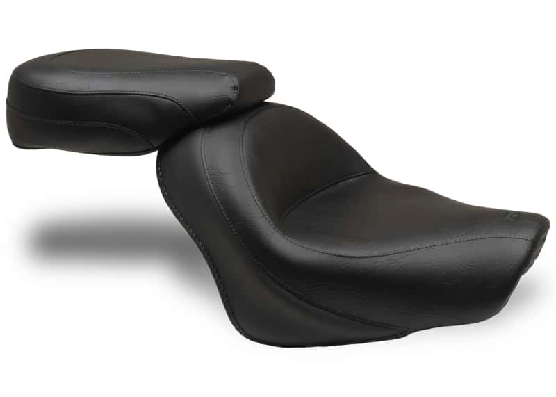 Mustang Motorcycle — Mustang 07-15 Honda VT750C2 Spirit,10-20 Phantom Wide Touring 2PC Seat - Black - view 1