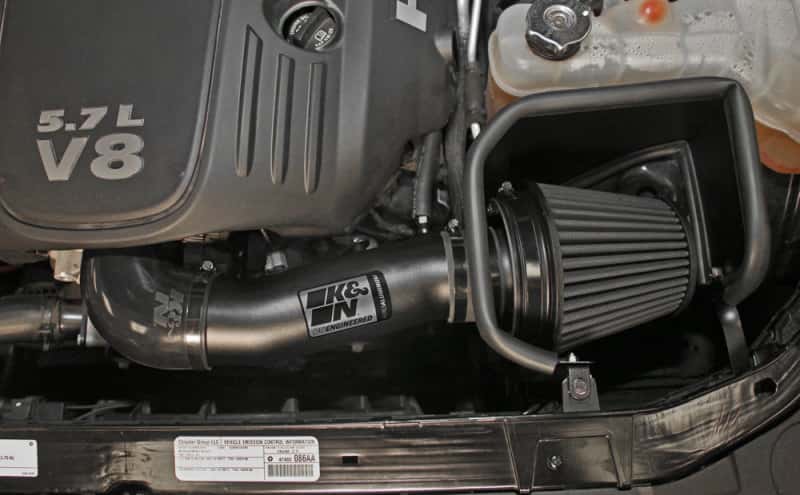 K&N Engineering — K&N Dodge/Chrysler 5.7/6.1L V8 Black Performance Intake Kit
Performance Air Inta
Air Intake System - view 9