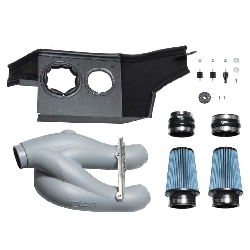 Injen — Injen 15-25 Ford F150 / 18-24 Ford Expedition Cement Grey Power-Flow Air Intake System
Short Ram Intake - view 2