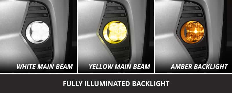 Diode Dynamics — Diode Dynamics 22-25 Toyota RAV4 SS3 Fog Light Kit - White Sport - view 6