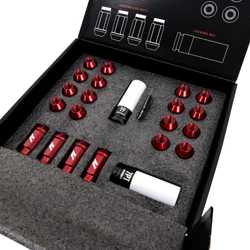 Mishimoto — Mishimoto Aluminum Locking Lug Nuts M12x1.5 20pc Set Black
Wheel Lug Nut - view 8