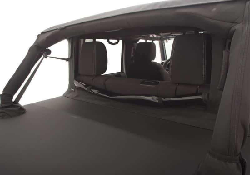 Rampage — Rampage 2007-2018 Jeep Wrangler(JK) 2-Door Trailview Tonneau Top - Black Diamond
Soft Tops
Top-Soft - view 1
