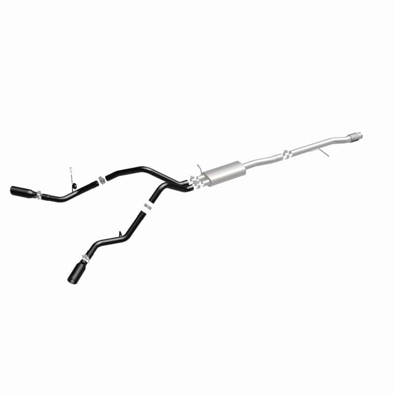 Magnaflow — MagnaFlow SYS Cat-Back 3.5in Black Dual Split Rear Tips 14-15 Chevy Silverado/GMC Sierra 4.3L-5.3L
Cat-Back - view 26