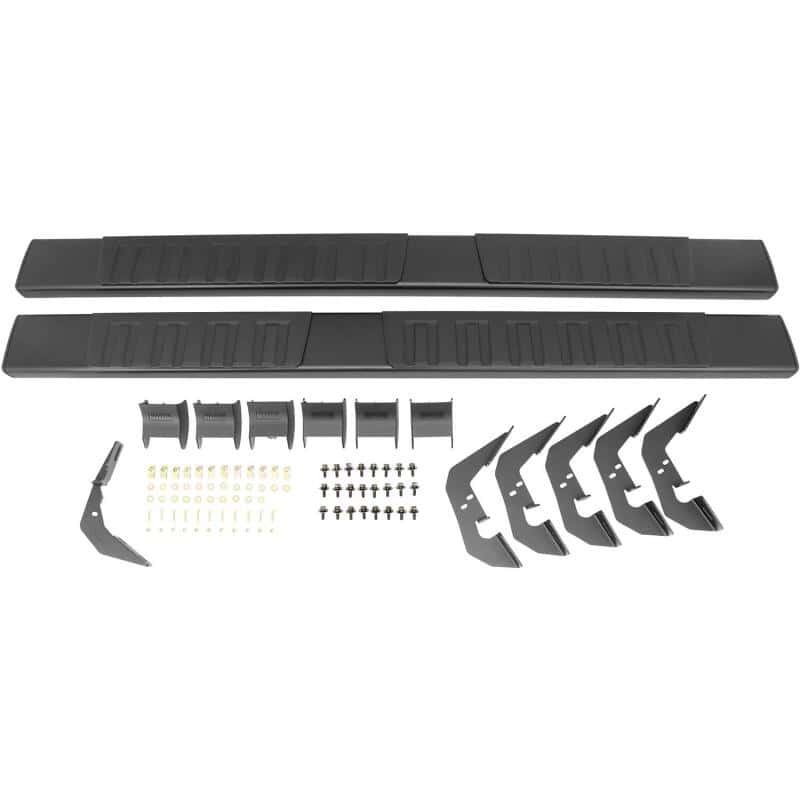 Westin — Westin 2007-2018 Chevy Silverado Ext/Dbl Cab R7 Nerf Step Bars - Black
Nerf/Step Bar - view 6