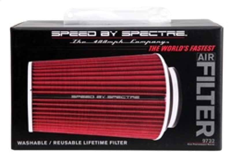 Spectre — Spectre Adjustable Conical Air Filter 9-1/2in. Tall (Fits 3in. / 3-1/2in. / 4in. Tubes) - Red
Spectre Conical Filt
Conical Filter - view 6