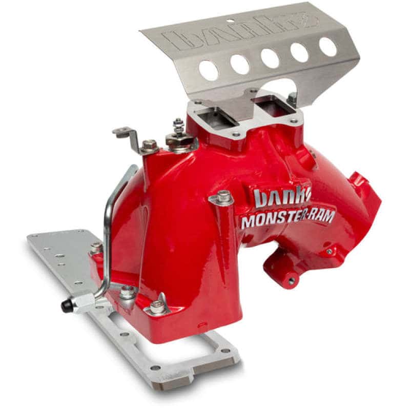 Banks Power — Banks Power 13-18 Ram 6.7L Diesel Monster-Ram Intake System Gen-2 w/Fuel Line - Red w/Heater System
Monster-Ram Intake - view 2