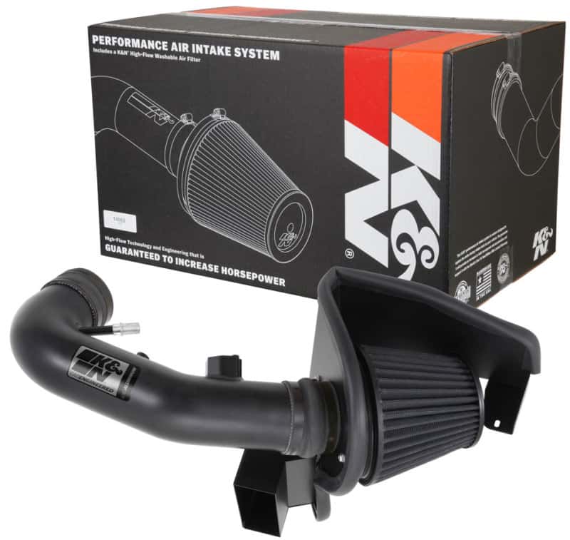 K&N Engineering — K&N 11-14 Ford Mustang GT 5.0L V8 Black Performance Intake Kit
Performance Air Inta
Air Intake System - view 10
