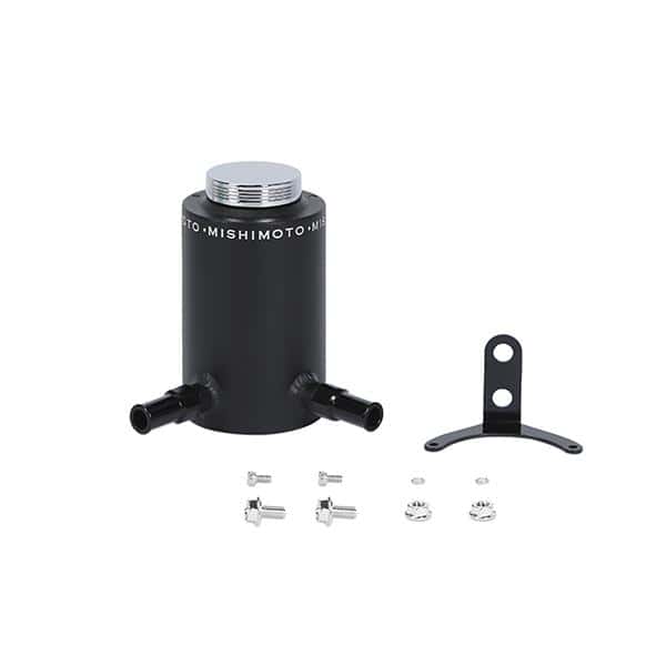 Mishimoto — Mishimoto Aluminum Power Steering Reservoir Tank - Wrinkle Black
PS Reservoir - view 1