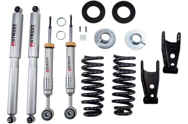 Belltech — Belltech LOWERING KIT 09-13 Ford F-150 (All Cabs) Short Bed 2WD 2in-3in F/ 2in R Drop w/SP Shocks
LOWERING KIT - view 1