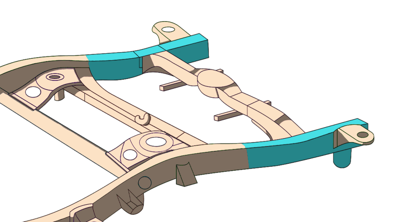 RustBuster — Rust Buster 1996-2002 Toyota 4Runner Rear Frame Repair Kit - Right - view 11