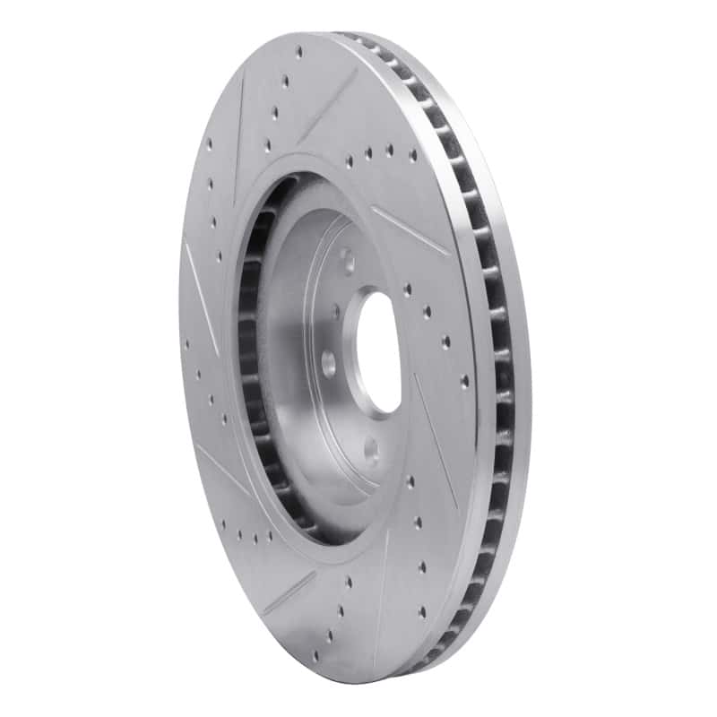 R1 Concepts — R1 09-20 Nissan 370Z Front Right Drilled & Slotted Silver Brake Rotor
R1 Brake Rotor Drill - view 4