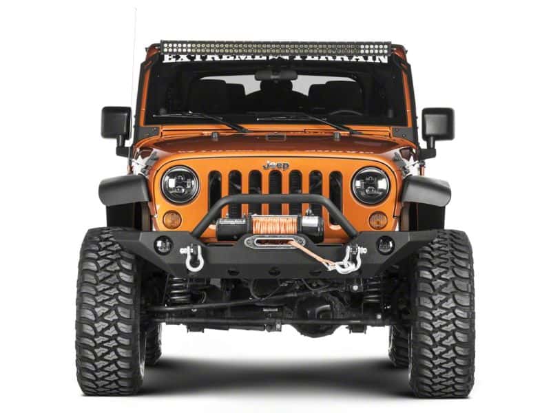 Raxiom — Raxiom 07-18 Jeep Wrangler JK 50-In LED Light Bar Windshield Mount
Mount - view 3