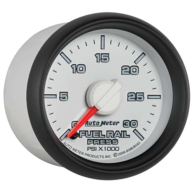 AutoMeter — Autometer Factory Match 52.4mm Full Sweep Electric 0-30,000 PSI Diesel Fuel Rail Pressure
2" RAIL PRESS, 0-30K - view 5