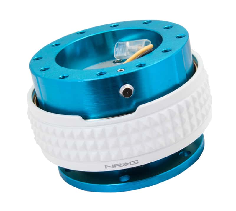 NRG — NRG Quick Release Kit - Pyramid Edition - New Blue Body / Glow In The Dark Pyramid Ring - view 1