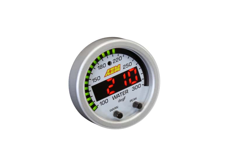 AEM — AEM X-Series Temperature 100-300F Gauge Kit (ONLY Black Bezel and Water Temp. Faceplate)
X-Series Temperature
X-Series Gauge - view 25