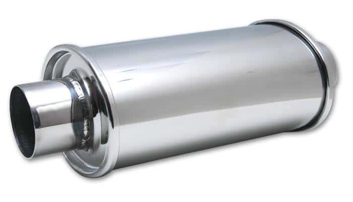 Vibrant — Vibrant ULTRA QUIET Resonator 2.25in inlet / outlet x 14in overall length
2.25"IDUltraQuietRes
2.25IDQuietResonator
Exhaust Resonator - view 4