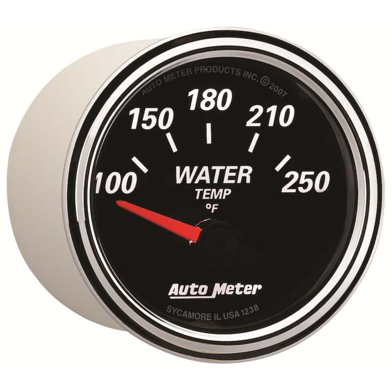 AutoMeter — Autometer Designer Black II 52mm 250 Deg F Water Temp Gauge
GA 2" WTMP ELEC DBII - view 9