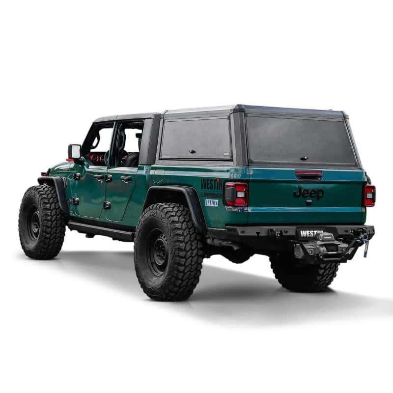 Westin — Westin EXP Truck Cap COMPLETE KIT A + BS (20-23 Jeep Gladiator) - Black
 - view 15