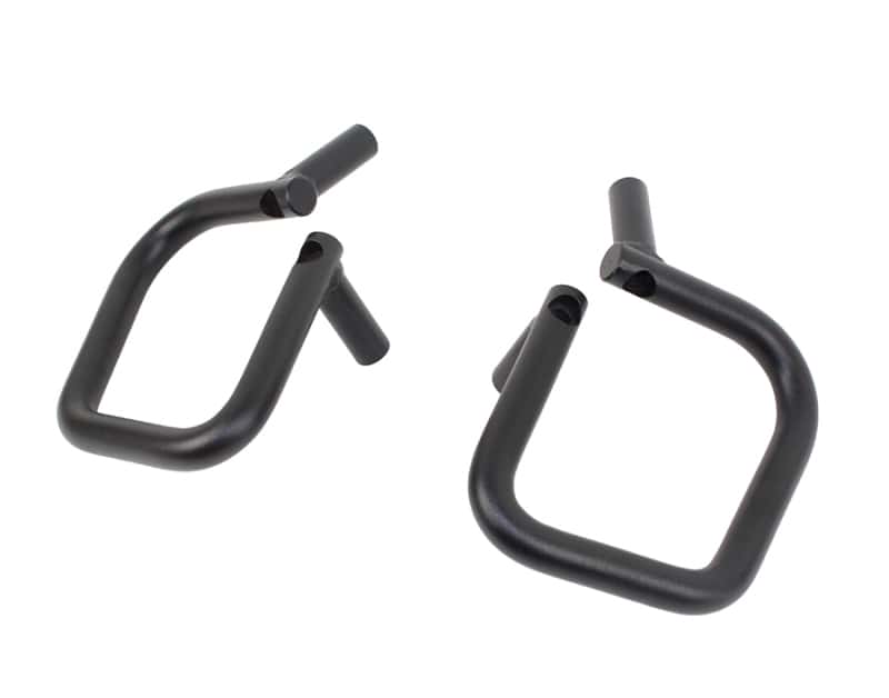 Fishbone Offroad — Fishbone Offroad 07-18 Jeep Wrangler JK 4 Door Grab Handles Front/Rear Steel - Blk Txtrd Powdercoat - view 3