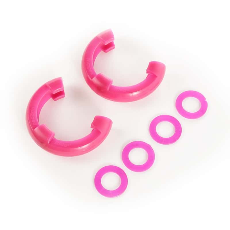 Rugged Ridge — Rugged Ridge Pink 3/4in D-Ring Isolator Kit
Shackle Isolator Kit
D-Ring Isolator - view 1